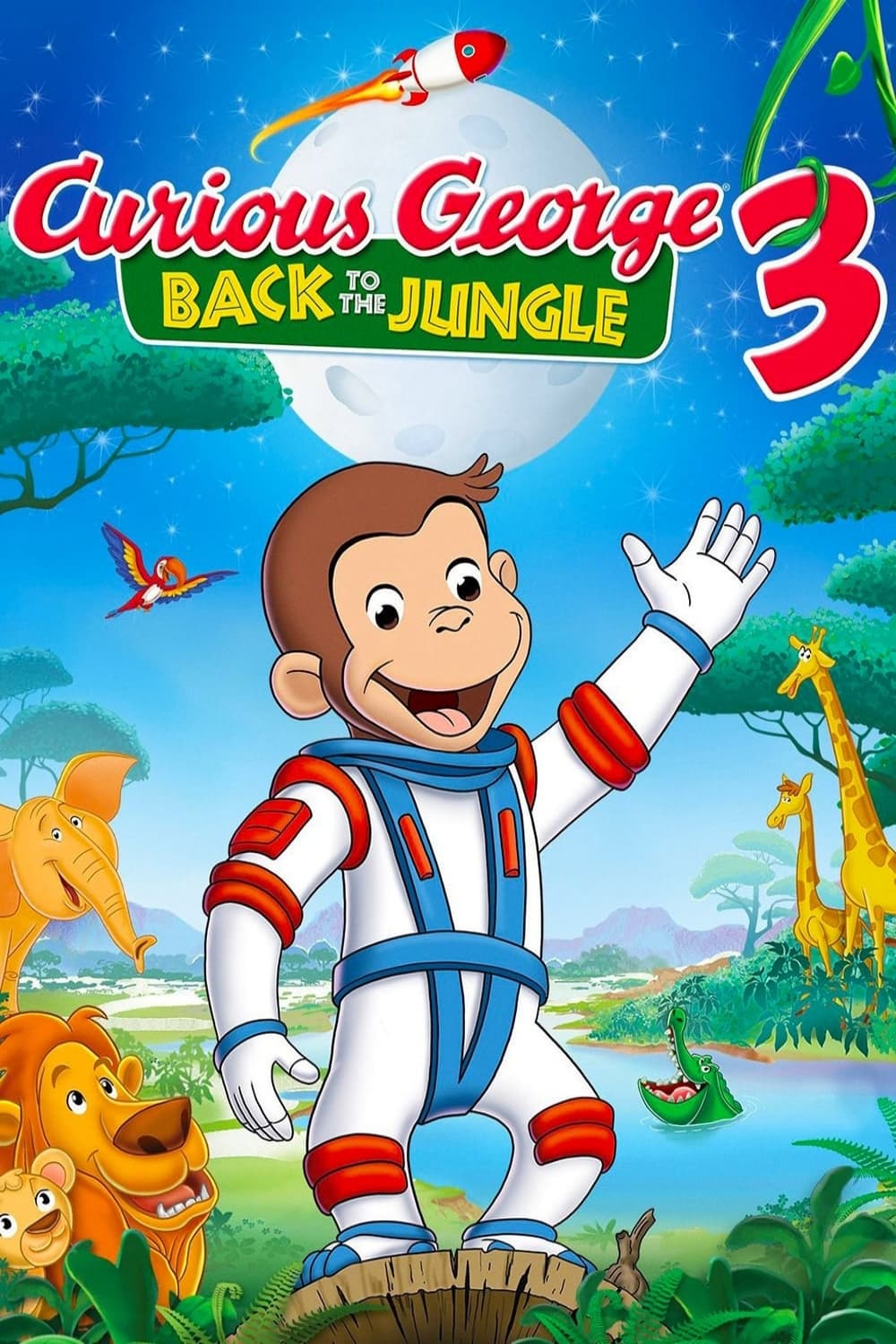 Постер Curious George 3: Back to the Jungle